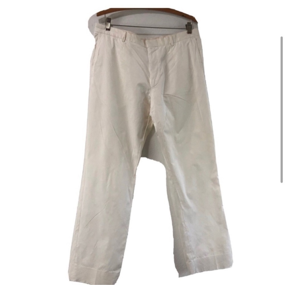 hugo boss white dress pants size:42R